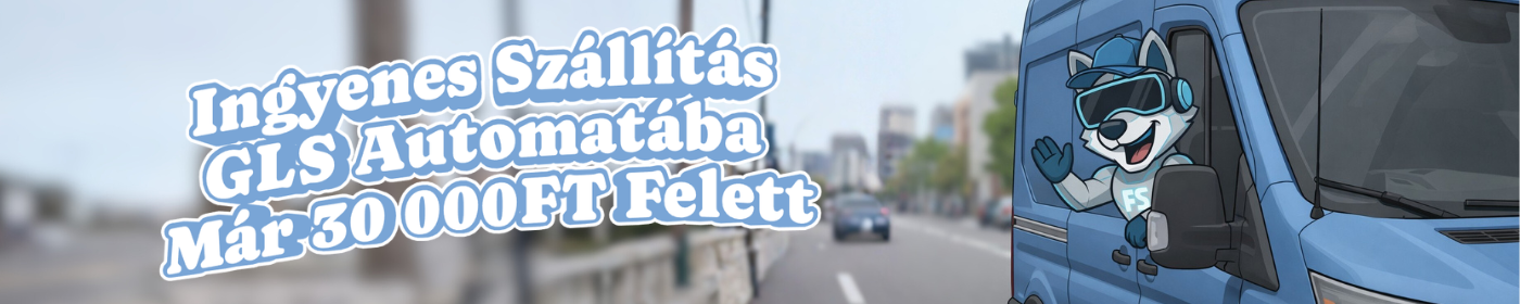 Ingyenes szállítás GLS automatába már 30 000 Ft felett