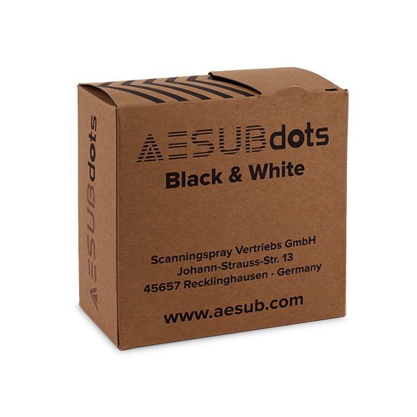 AESUBdots Black & White referencia pontok 6000db