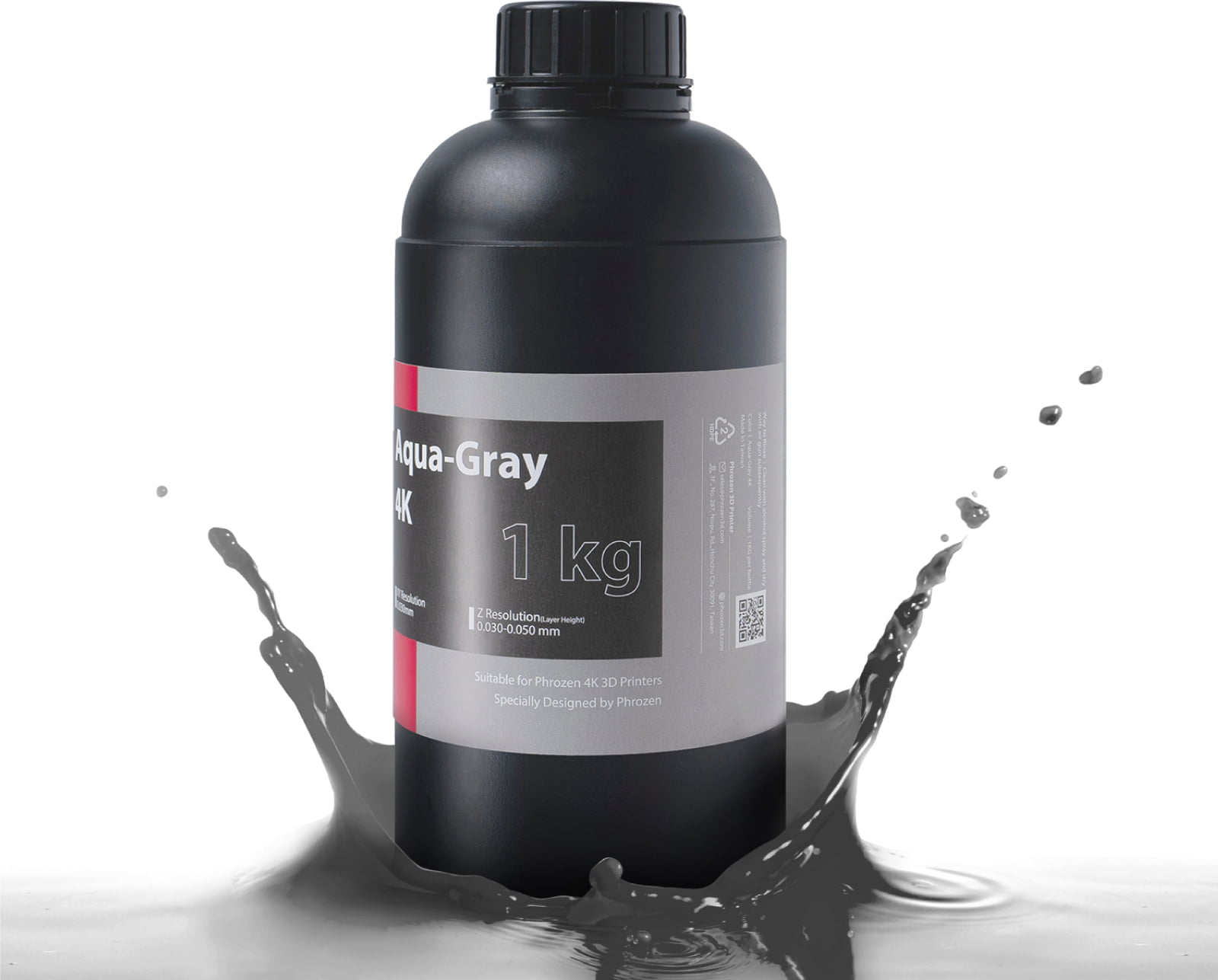 Phrozen Aqua Gray 4K Resin 1KG