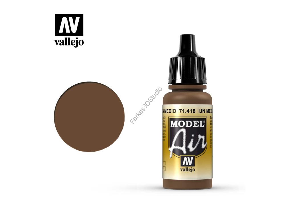 Vallejo - Model Air - IJN Medium Brown 17 ml