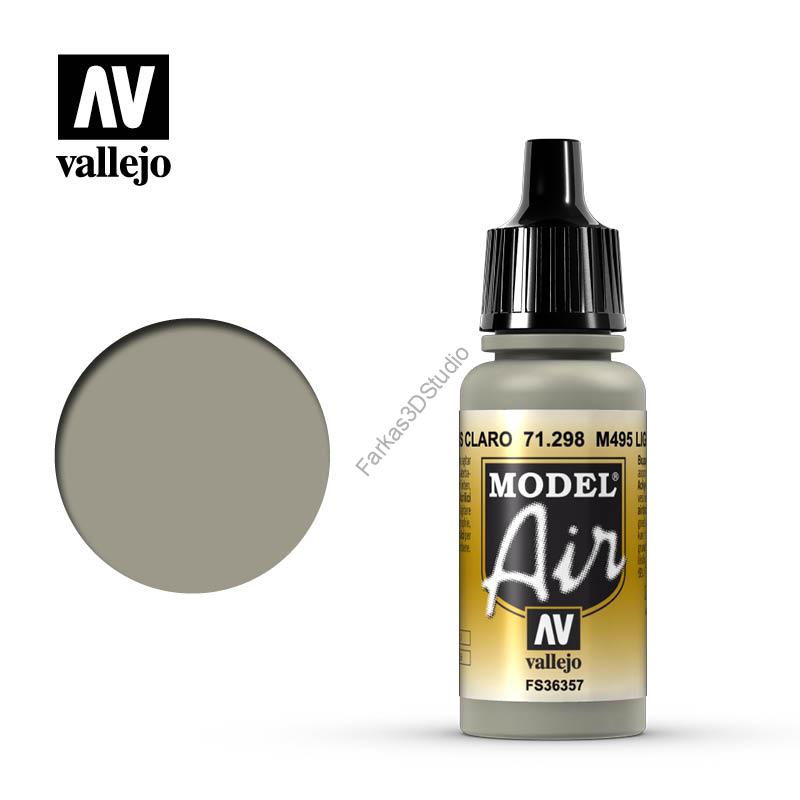 Vallejo - Model Air - M495 Light Gray 17 ml