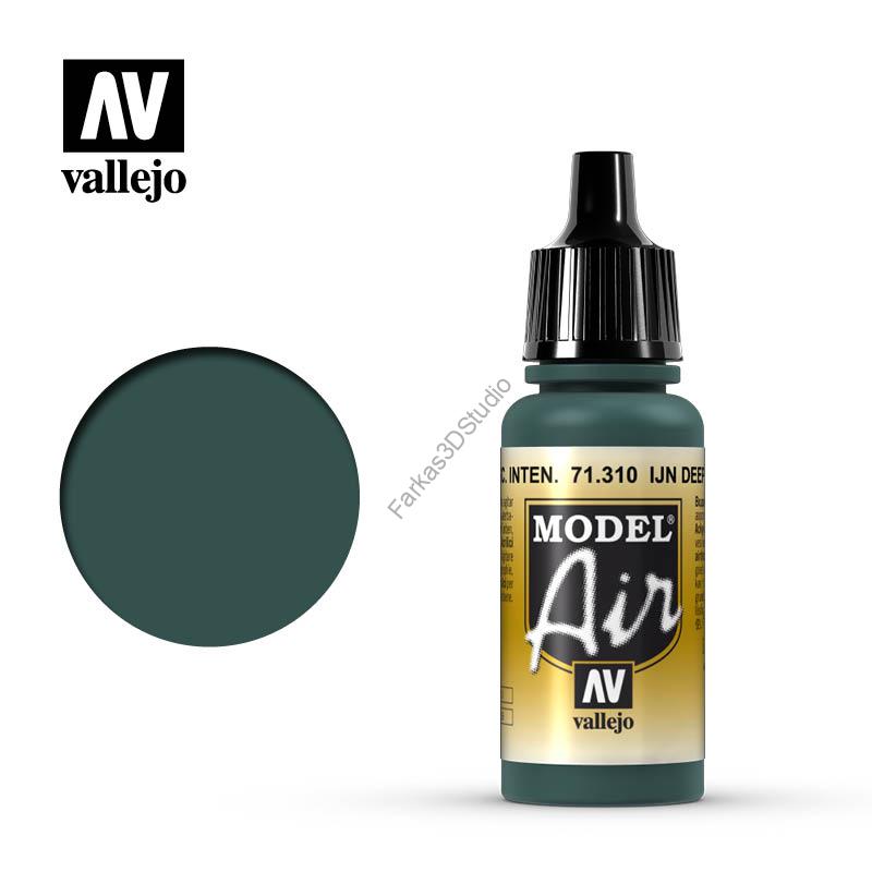 Vallejo - Model Air - IJN Deep Dark Green 17 ml
