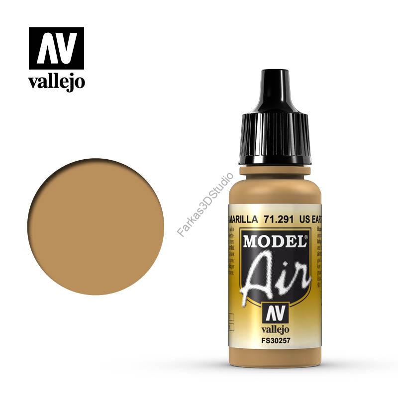 Vallejo - Model Air - US Earth Yellow 17 ml