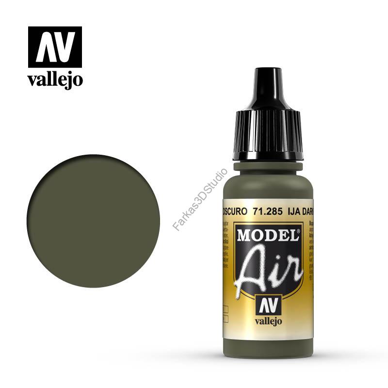 Vallejo - Model Air - UJA Dark Green 17 ml