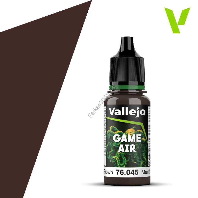 Vallejo - Game Air - Charred Brown 18 ml