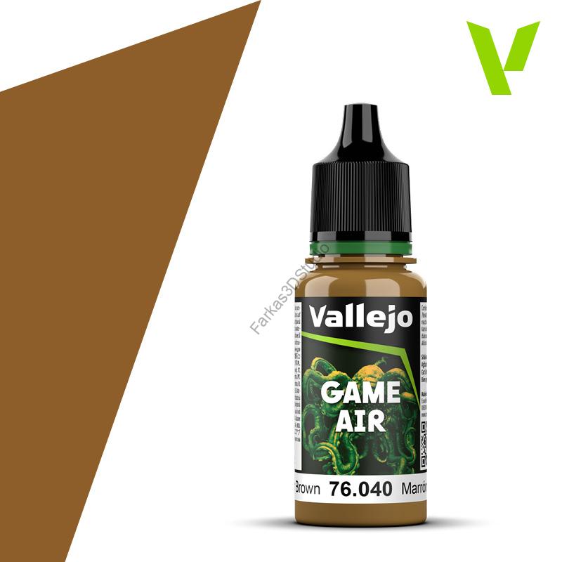 Vallejo - Game Air - Leather Brown 18 ml