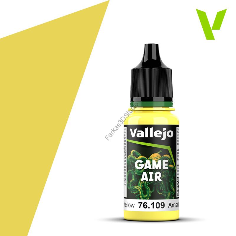 Vallejo - Game Air - Toxic Yellow 18 ml