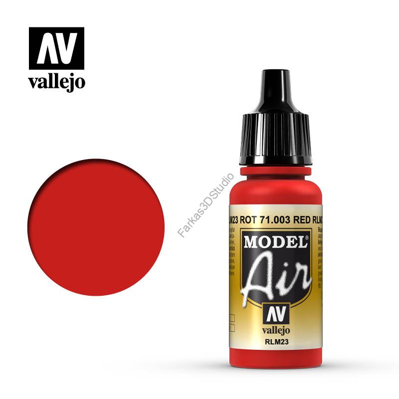 Vallejo - Model Air - Red RLM23 17 ml