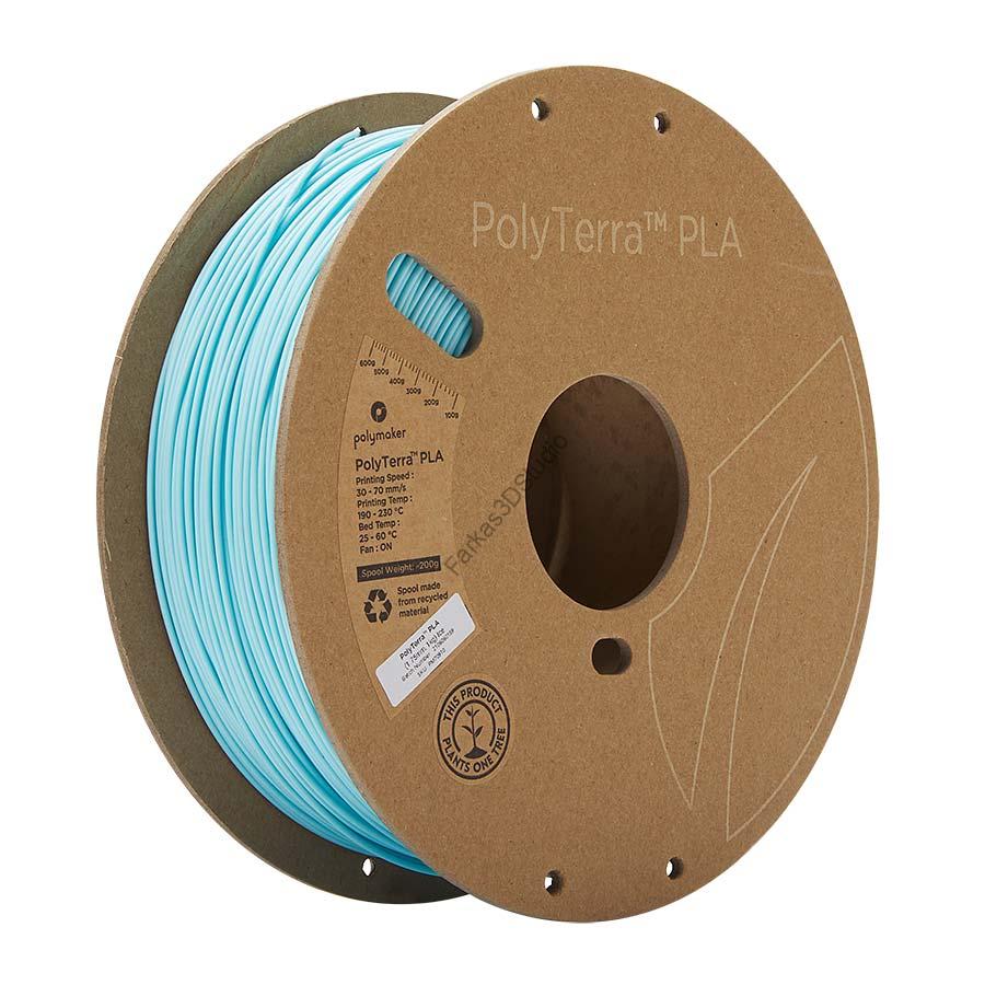 Jégkék - PolyMaker PolyTerra PLA 1,75mm 1KG