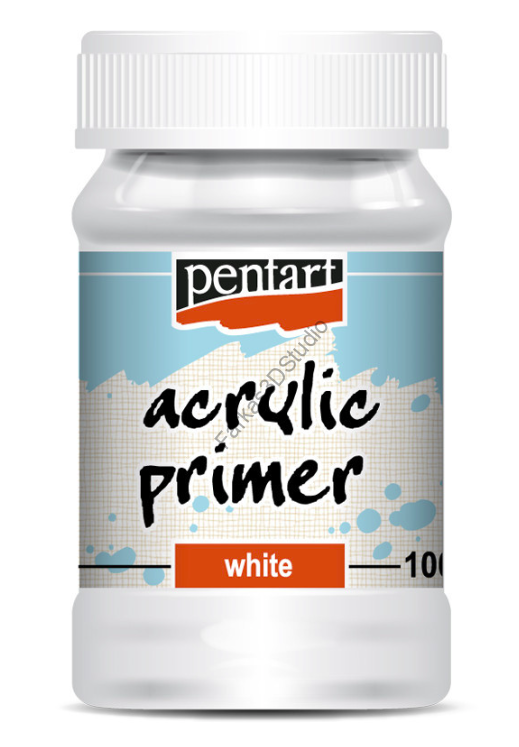 Pentart Akril alapozó festék - Fehér 100 ml