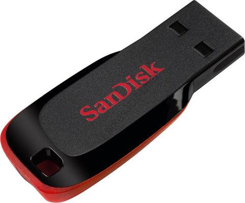 Sandisk USB 2.0 cruzer blade pendrive 16GB fekete