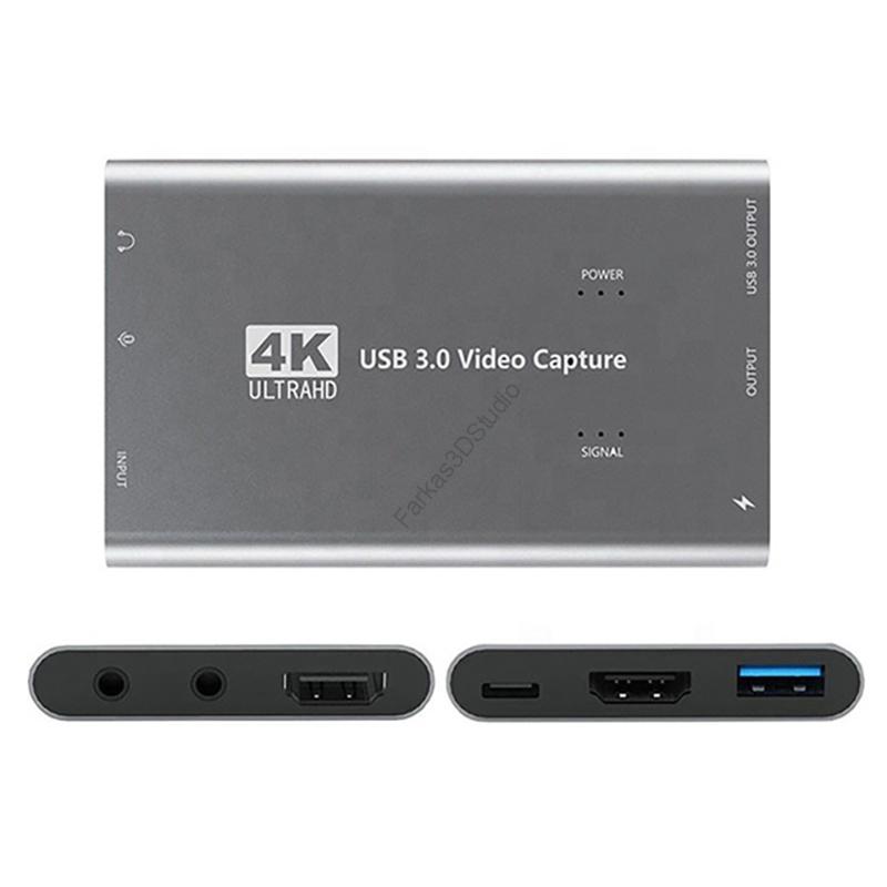 HDMI Game Capture Card 4K Loop out (USB-C) (80005)