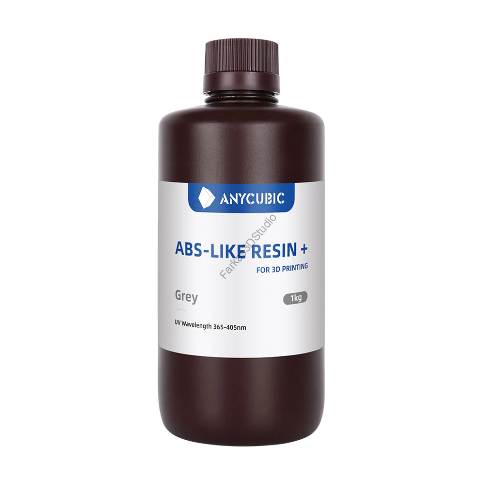 Szürke Anycubic ABS-Like Resin+ UV 405nm Resin, fotopolimer műgyanta 1KG