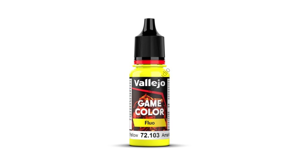 Vallejo - Game Color - Fluorescent Yellow 18 ml