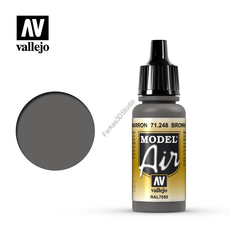 Vallejo - Model Air - Brown Grey 17 ml
