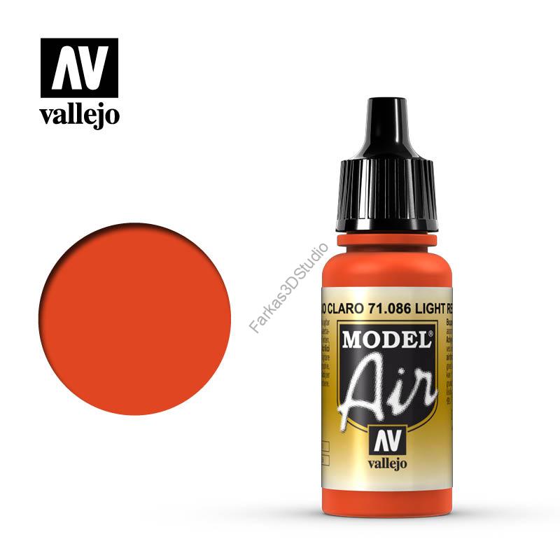 Vallejo - Model Air - Light Red 17 ml