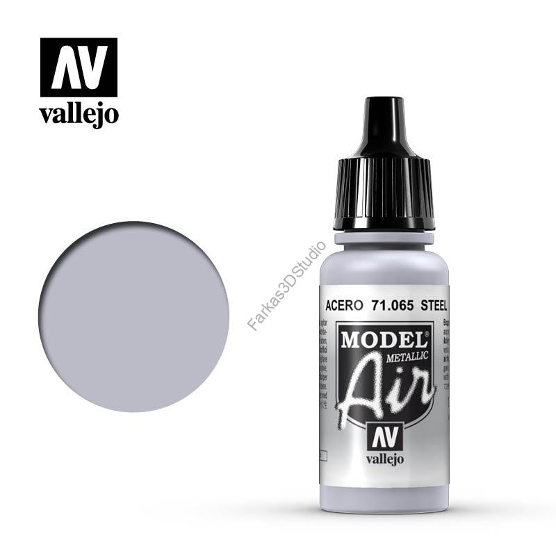 Vallejo - Model Air - Steel 17 ml