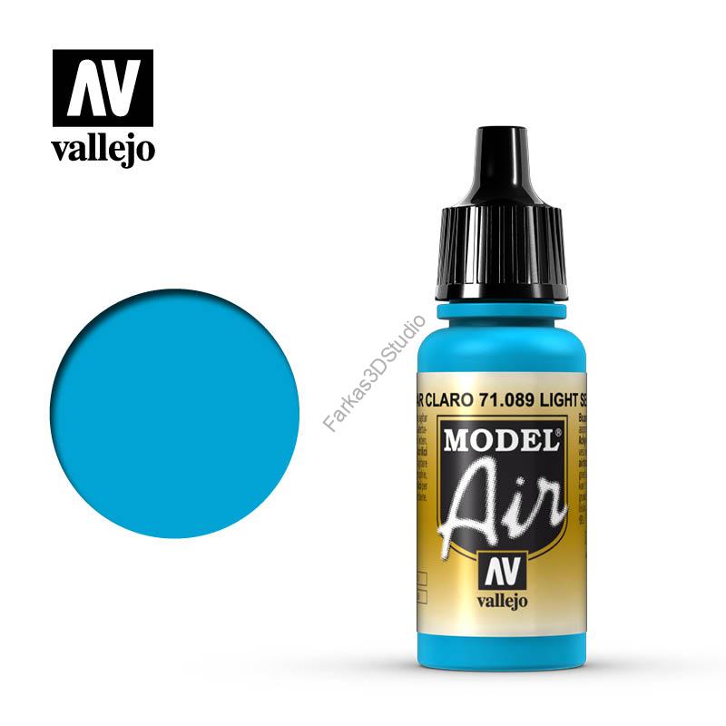 Vallejo - Model Air - Light Sea Blue 17 ml