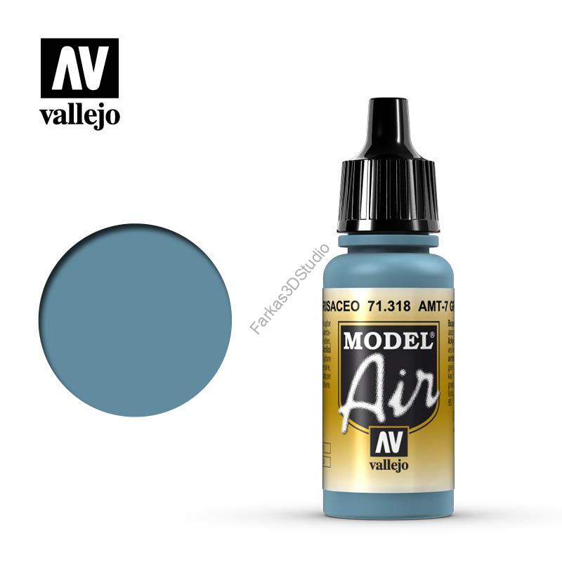 Vallejo - Model Air - AMT-7 Greyish Blue 17 ml
