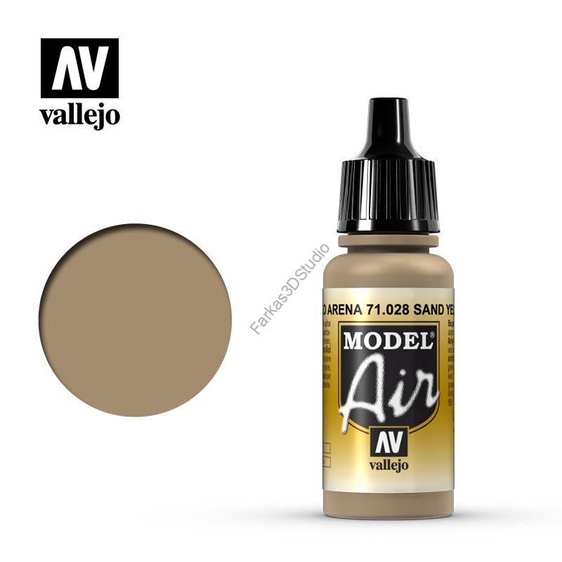 Vallejo - Model Air - Sand Yellow  17 ml
