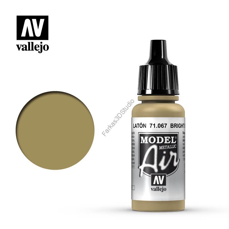 Vallejo - Model Air - Bright Brass 17 ml