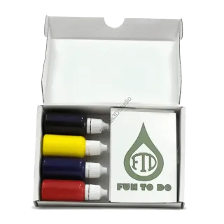 FunToDo UV gyanta színező csomag 4*20ml