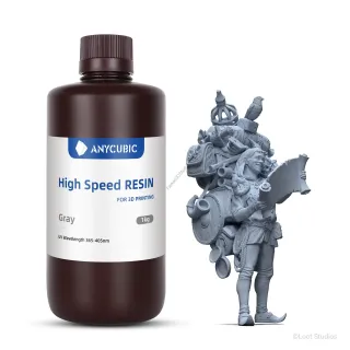 Anycubic High Speed Resin, nagysebességű szürke műgyanta 1KG