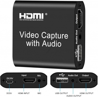 HDMI Game Capture Card Loop out