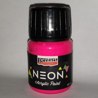 Pentart Neon Akrilfesték 30 ml - Pink