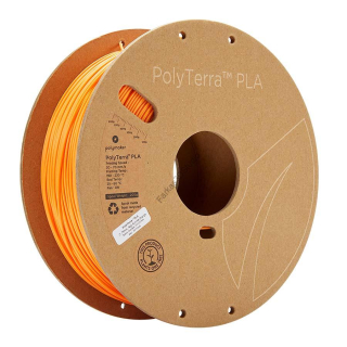 Narancssárga - PolyMaker PolyTerra PLA 1,75mm 1KG