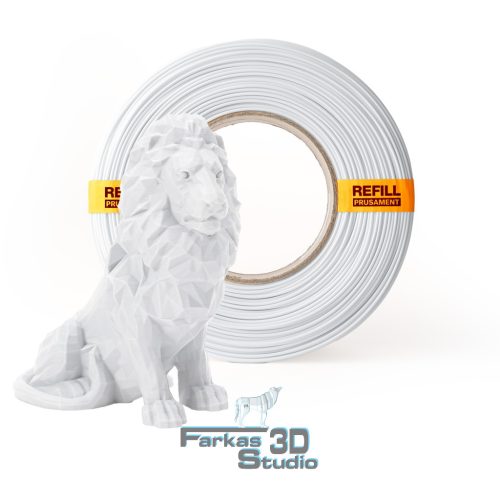 Prusament PLA Pristine White 900 g Refill (NFC kompatibilis)