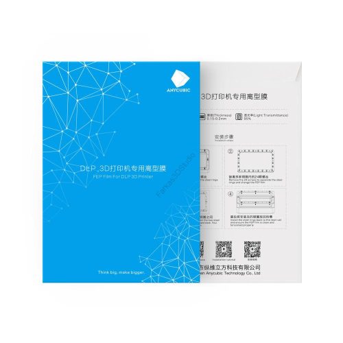 Anycubic SLA/DLP FEP film 140x200mm 1db