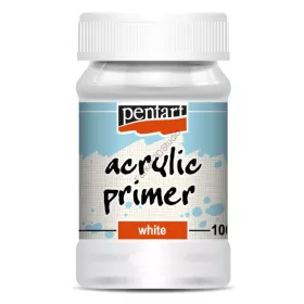 Pentart Akril alapozó festék - Fehér 100 ml