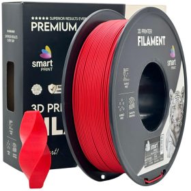 Matt Piros - Smart Print Matt PLA 1,75mm 1KG