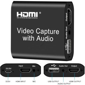HDMI Game Capture Card Loop out