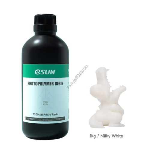Tejfehér Esun S200 Standard Resin, fotopolimer műgyanta 1KG