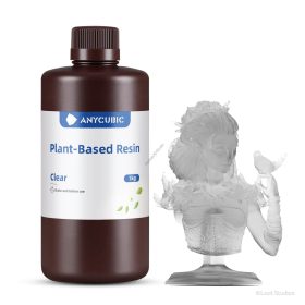   Átlátszó Anycubic Plant-based UV 405nm Resin, fotopolimer műgyanta 1KG