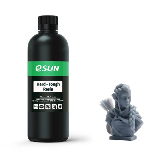 Szürke Esun Hard-Tough, fotopolimer műgyanta 1KG