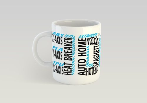 3D nyomtatós bögre 3dl