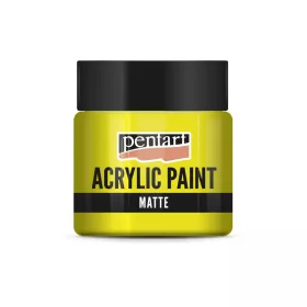 Pentart Matt akrilfesték 50 ml -  Sárga