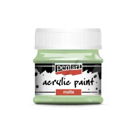 Pentart Matt akrilfesték 50 ml -  Vintage Zöld