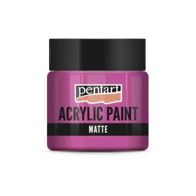Pentart Matt akrilfesték 50 ml -  Magenta