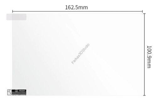 7,6 inch Anycubic kijelző védő fólia 1db