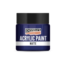 Pentart Matt akrilfesték 50 ml -  Sötétkék
