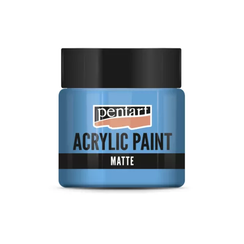 Pentart Matt akrilfesték 50 ml - Világoskék