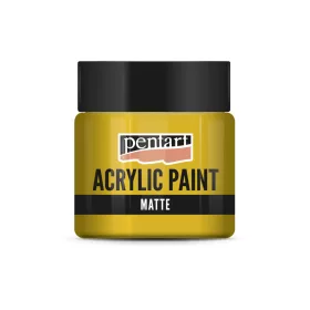 Pentart Matt akrilfesték 50 ml - Napsárga