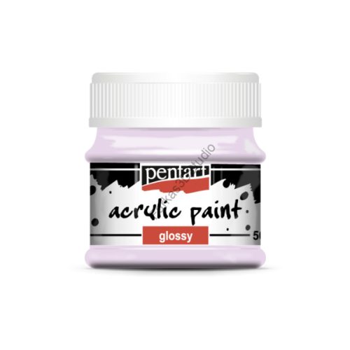 Pentart fényes akrilfesték 50 ml - Pasztelibolya
