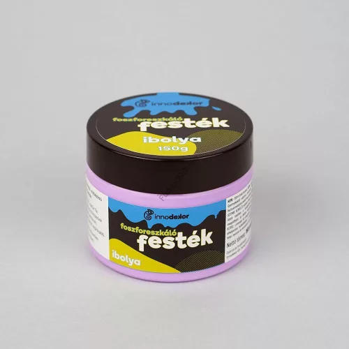 Innodekor foszforeszkáló festék 30g - ibolya