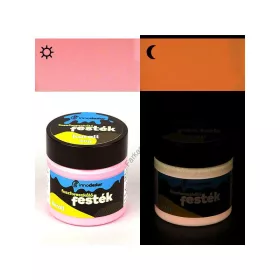 Innodekor foszforeszkáló festék 30g - korall