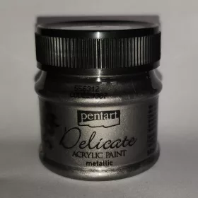 Delicate metál akrilfesték 50 ml - antikezüst